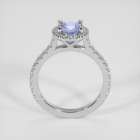 1.01 Ct. Violet Sapphire Ring, 18K White Gold 3