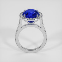 5.16 Ct. Blue Sapphire Ring, 18K White Gold 3
