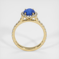 1.51 Ct. Blue Sapphire Ring, 14K Yellow Gold 3
