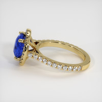 2.65 Ct. Sapphire Ring, 14K Yellow Gold 4
