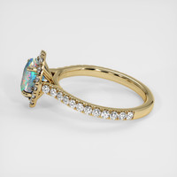 0.85 Ct. Gemstone Ring, 14K Yellow Gold 4