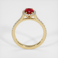 1.07 Ct. Ruby Ring, 14K Yellow Gold 3