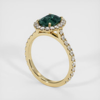 1.66 Ct. Sapphire Ring, 14K Yellow Gold 2