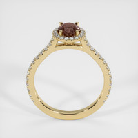 0.85 Ct. Sapphire Ring, 14K Yellow Gold 3