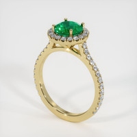 Emerald Ring 1.23 Ct., 18K Yellow Gold Preview