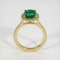 1.61 Ct. Emerald Ring, 18K Yellow Gold 3