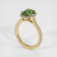 2.03 Ct. Gemstone Ring, 18K Yellow Gold 2