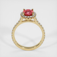 1.46 Ct. Ruby  Ring - 18K Yellow Gold