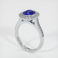 2.28 Ct. Sapphire Ring, Platinum 950 2