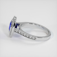 1.99 Ct. Blue Sapphire Ring, Platinum 950 4