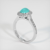 1.24 Ct. Gemstone Ring, Platinum 950 2