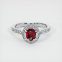 Ruby Ring 1.21 Ct. Platinum 950 Preview