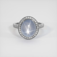 8.04 Ct. Sapphire Ring, Platinum 950 1