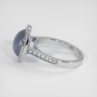 8.04 Ct. Sapphire Ring, Platinum 950 4
