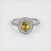 0.81 Ct. Sapphire Ring, Platinum 950 1