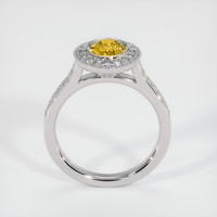 0.81 Ct. Sapphire Ring, Platinum 950 3