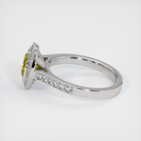 0.81 Ct. Sapphire Ring, Platinum 950 4