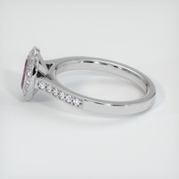 0.87 Ct. Sapphire Ring, Platinum 950 4