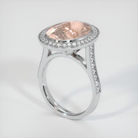 9.68 Ct. Sapphire Ring, Platinum 950 2