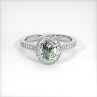 1.26 Ct. Sapphire Ring, Platinum 950 1