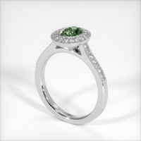 1.26 Ct. Sapphire Ring, Platinum 950 2
