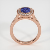 2.16 Ct. Sapphire Ring, 14K Rose Gold 2
