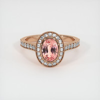 1.80 Ct. Sapphire Ring, 14K Rose Gold 1