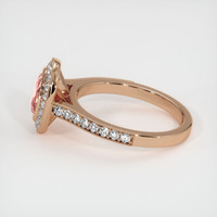 1.80 Ct. Sapphire Ring, 14K Rose Gold 4