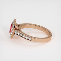 1.02 Ct. Sapphire Ring, 14K Rose Gold 4