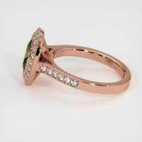 2.09 Ct. Color Change Sapphire Ring, 14K Rose Gold 4