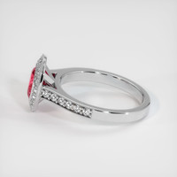 1.02 Ct. Sapphire Ring, 14K White Gold 4