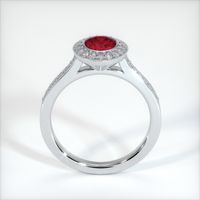 1.62 Ct. Ruby Ring, 14K White Gold 3