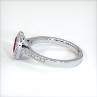 1.62 Ct. Ruby Ring, 14K White Gold 4