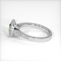 1.26 Ct. Sapphire Ring, 14K White Gold 4