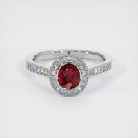 Ruby Ring 1.21 Ct. 18K White Gold Preview