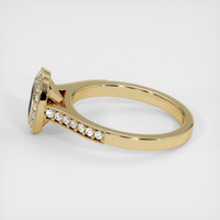 0.75 Ct. Sapphire Ring, 14K Yellow Gold 4