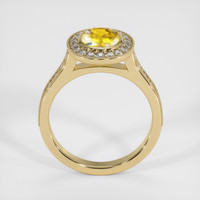 2.32 Ct. Bi Color Sapphire Ring, 14K Yellow Gold 3