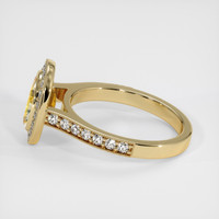 2.32 Ct. Bi Color Sapphire Ring, 14K Yellow Gold 4
