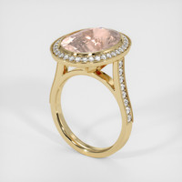 9.68 Ct. Sapphire Ring, 14K Yellow Gold 2