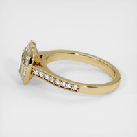 1.26 Ct. Sapphire Ring, 14K Yellow Gold 4