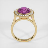 8.10 Ct. Sapphire Ring, 14K Yellow Gold 3
