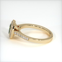 1.21 Ct. Bi Color Sapphire Ring, 14K Yellow Gold 4