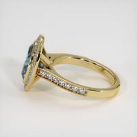 2.32 Ct. Sapphire Ring, 18K Yellow Gold 4