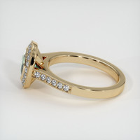 1.09 Ct. Sapphire Ring, 18K Yellow Gold 4