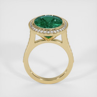 10.66 Ct. Sapphire Ring, 18K Yellow Gold 3