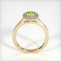 1.21 Ct. Bi Color Sapphire Ring, 18K Yellow Gold 3