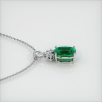2.71 Ct. Emerald Pendant, Platinum 950 3