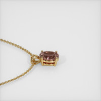 1.18 Ct. Sapphire Pendant, 14K Yellow Gold 3