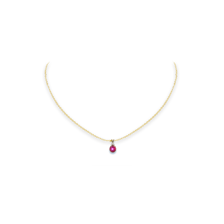 Jewelry image on model