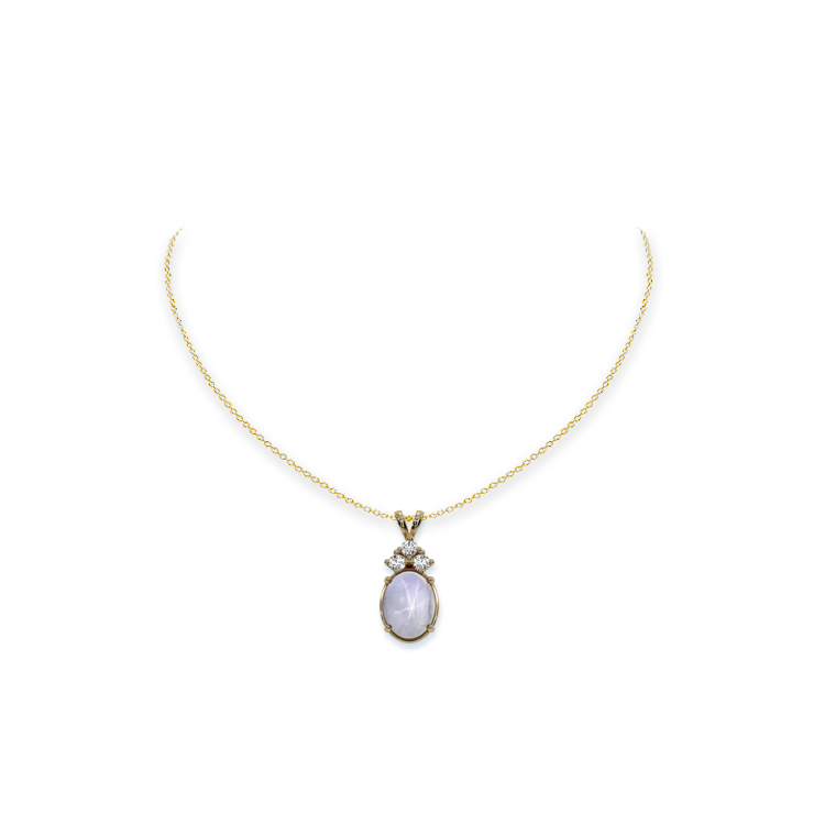 Jewelry image on model